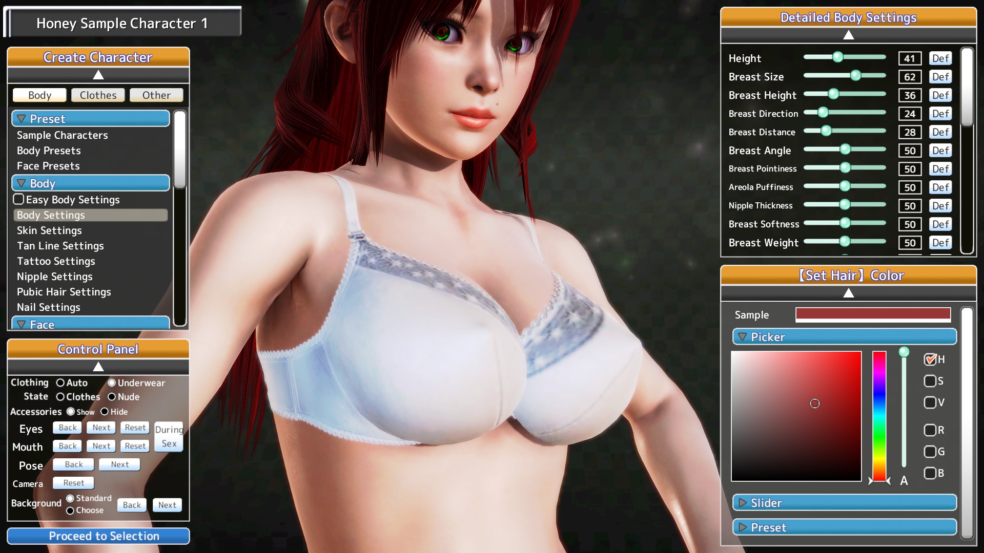 honey select 2 character mods